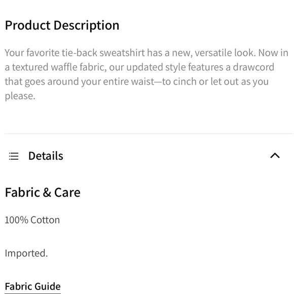 Fabletics Anna Tie - Back Sweatshirt - Picture 4 of 11